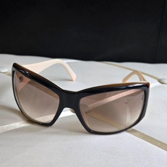 Versace MOD. 4069 405/13 Brown Tan Cream Sunglasses Frames